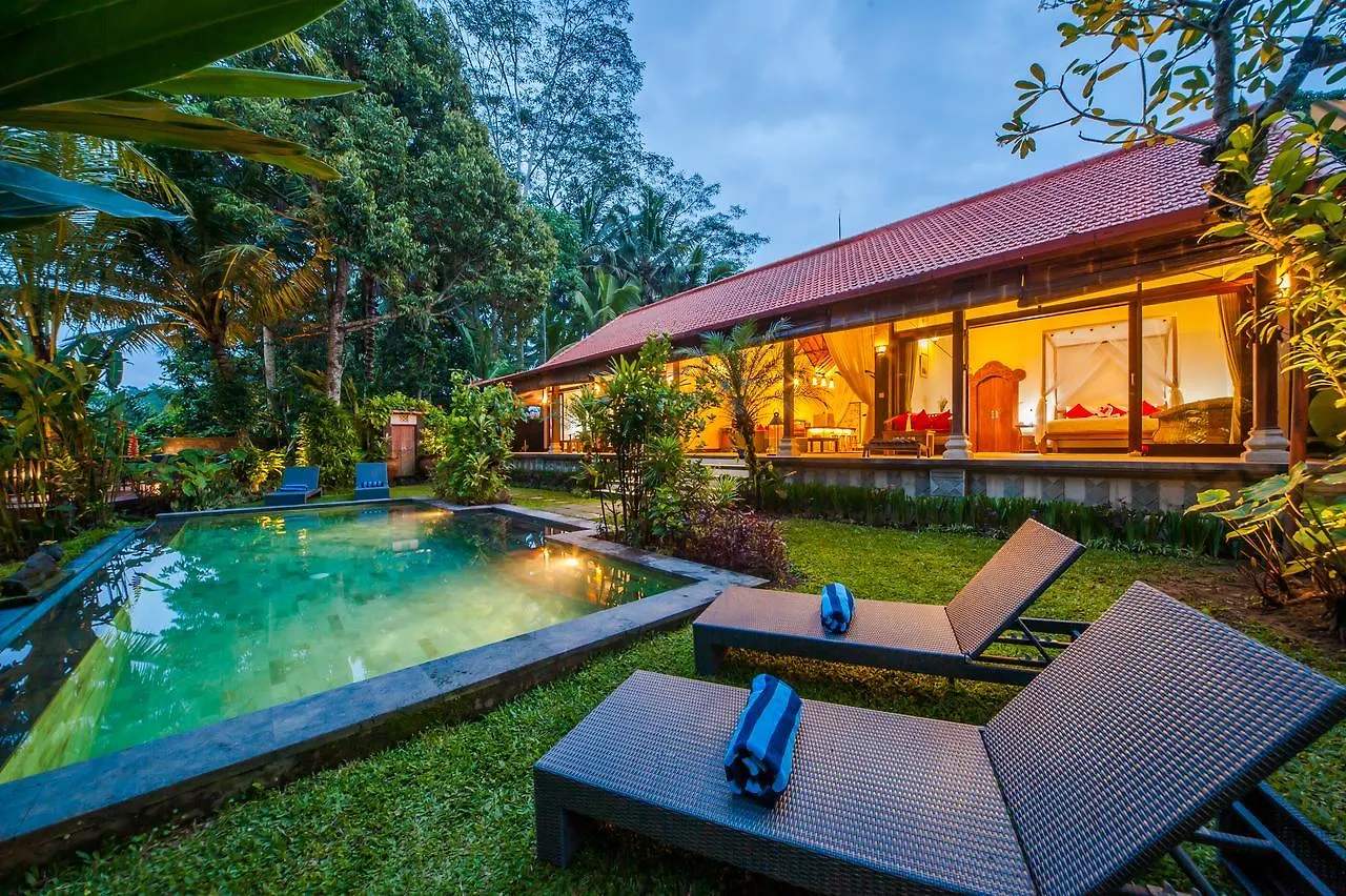 Luxury 3Br Infinity Jungle View Aashaya Villa Ubud