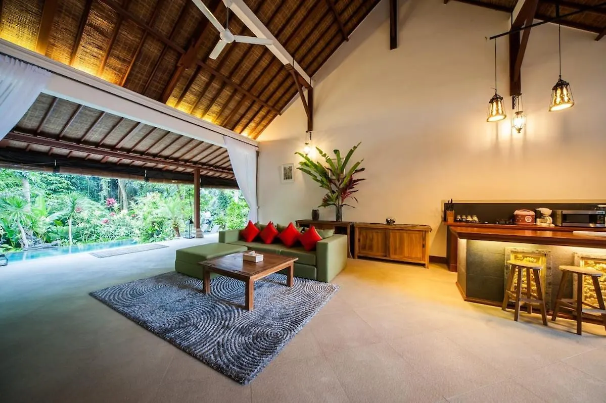 Luxury 3Br Infinity Jungle View Aashaya Villa Ubud 0*, Ubud (Bali)